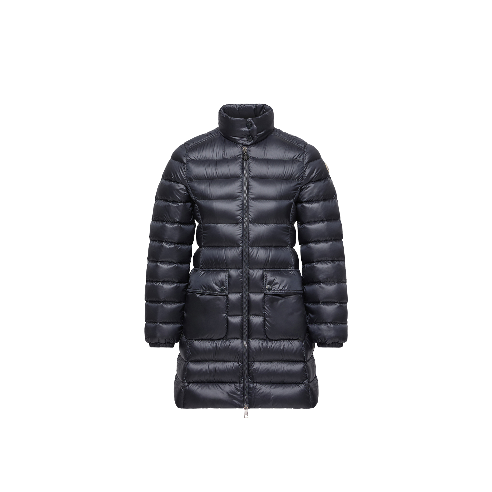 Moncler Genet Long Down Jacket Women da Size: 2