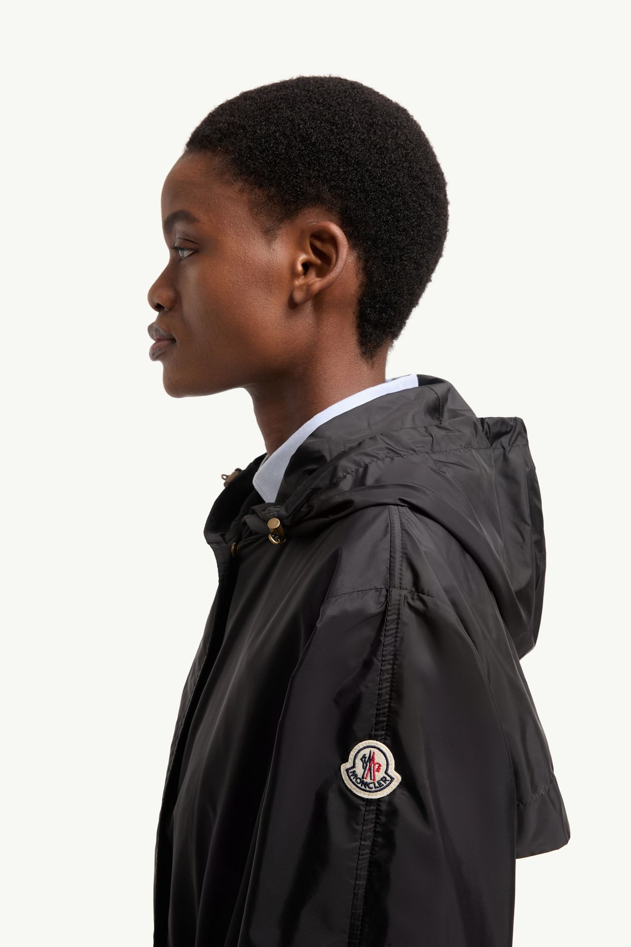 Hiengos Hooded Parka Coat Women Black Moncler 1