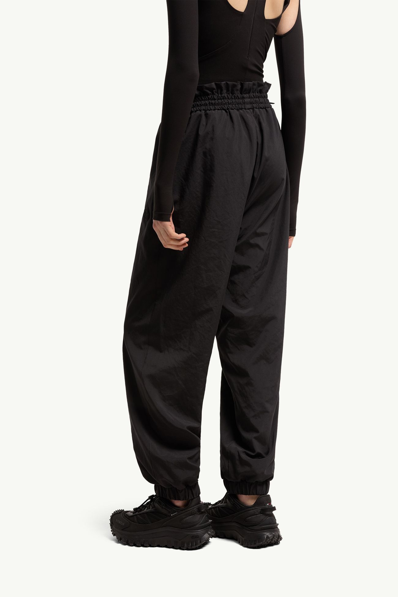 Logo Track Pants Women Black Moncler 4