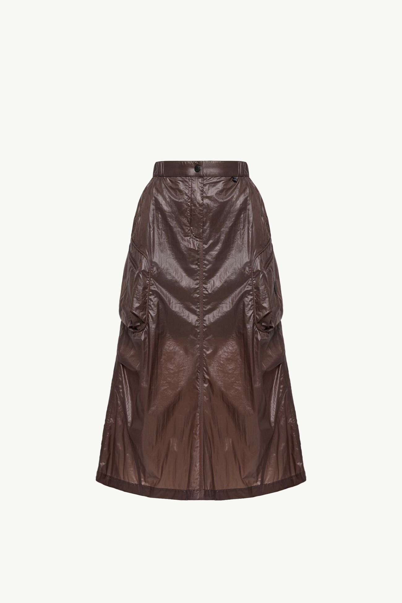 Cargo Midi Skirt Women Brown Moncler 2