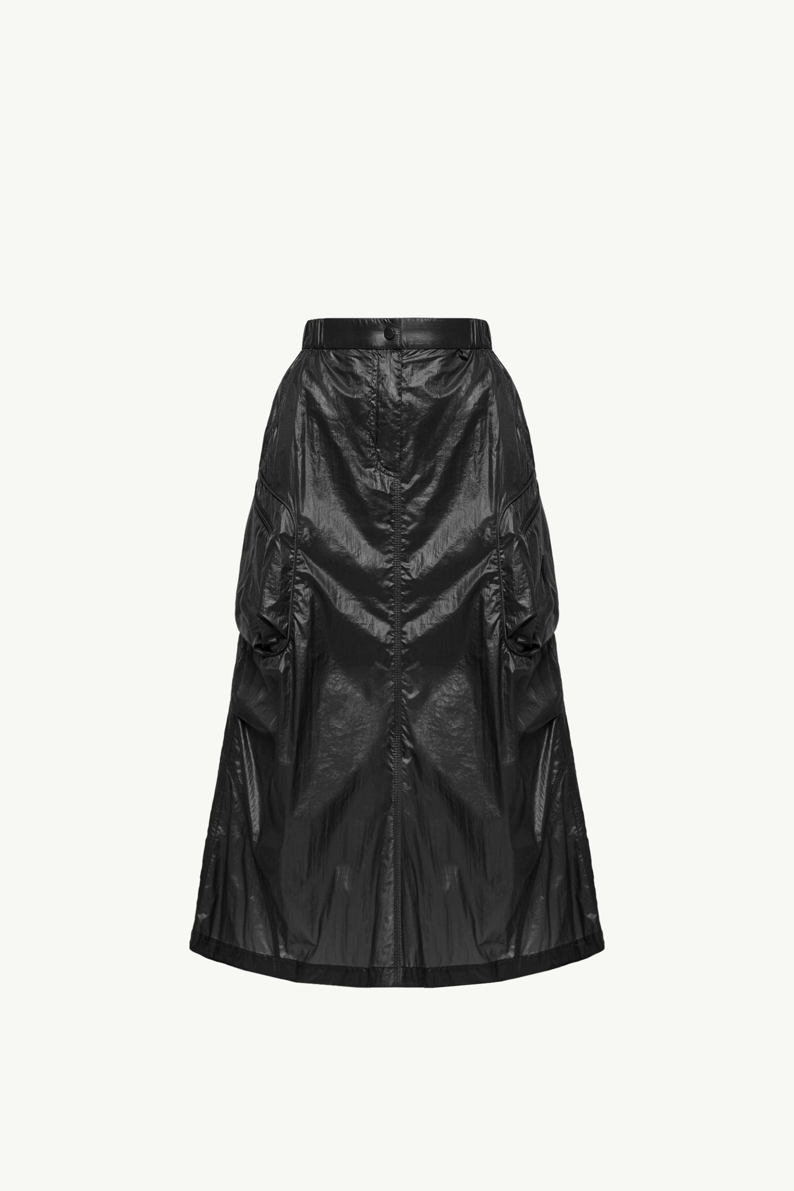 Jupe midi cargo Femmes Noir Moncler, 1 of 0
