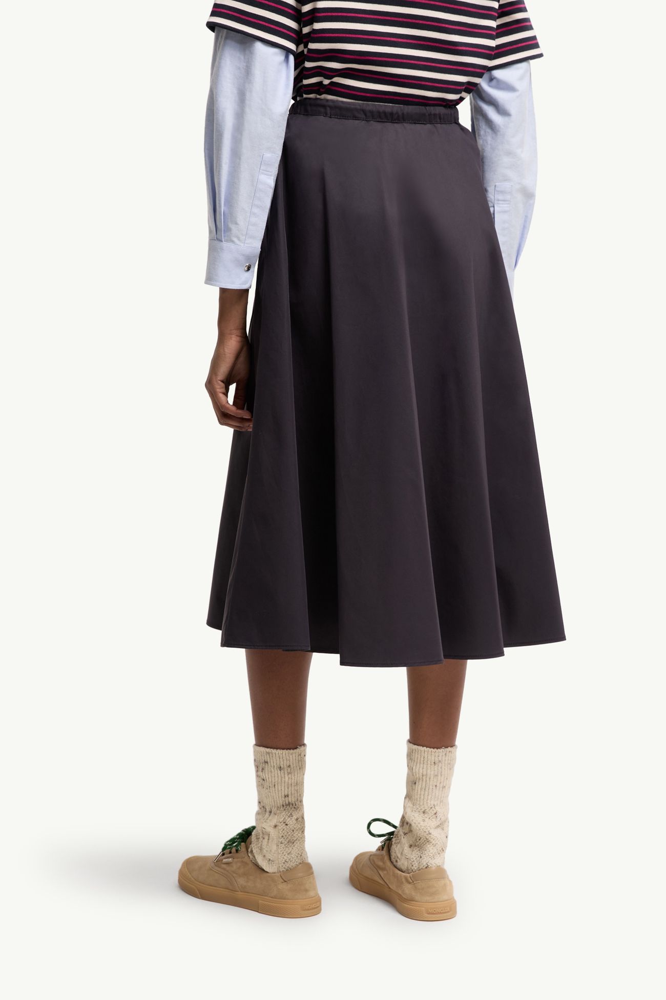 Midirock Damen Navyblau Moncler 4