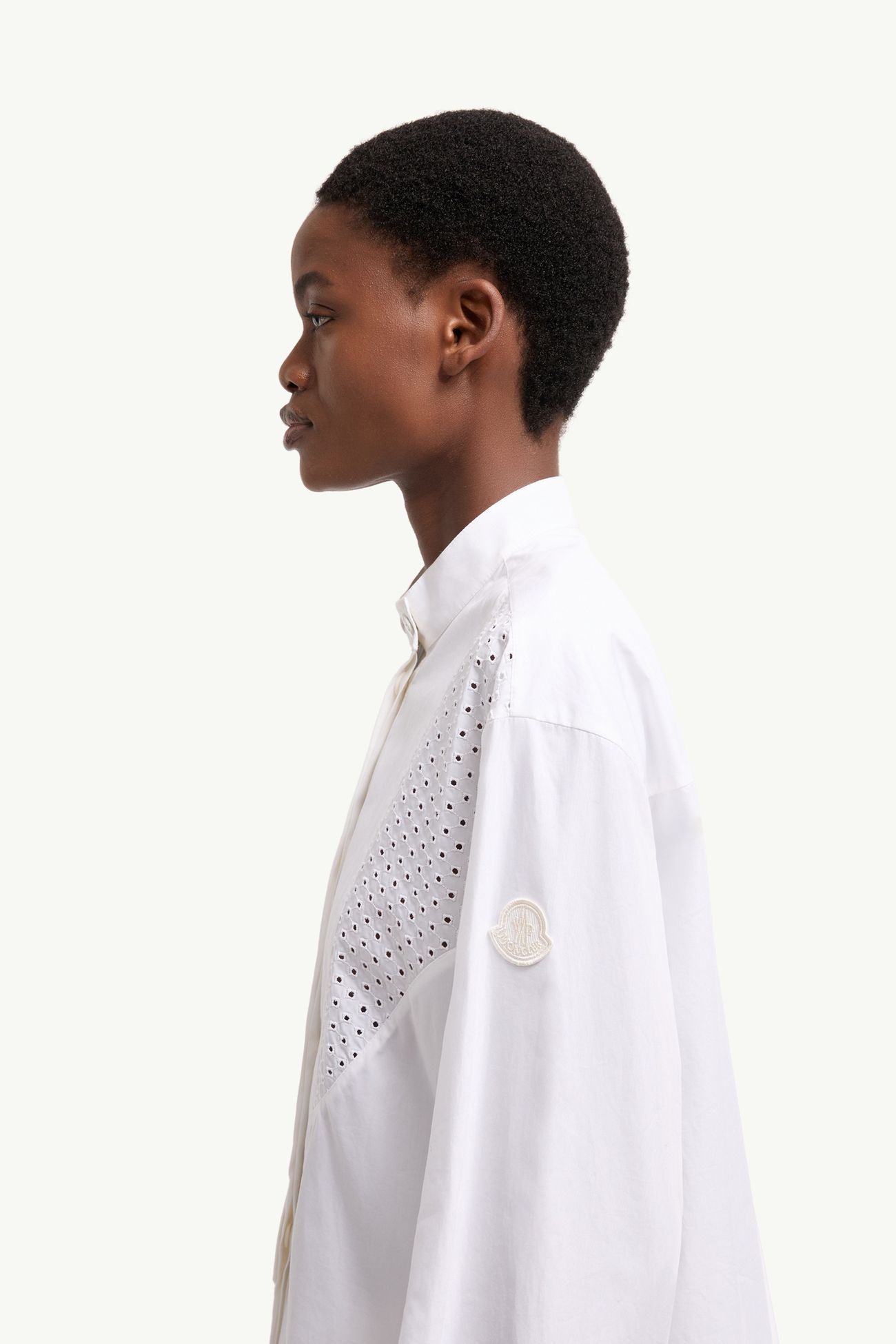 San Gallo女士棉质衬衫 女士 白色 Moncler 1