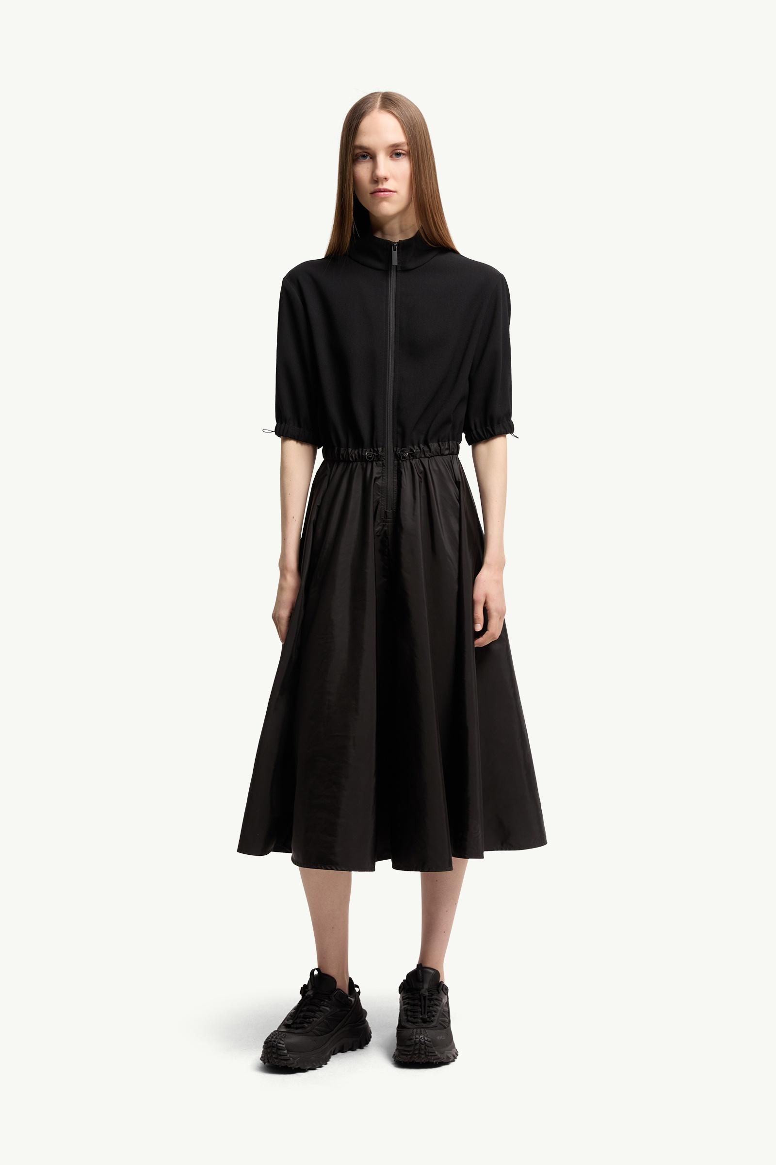 Black Midi Dress - Dresses for Women | Moncler US