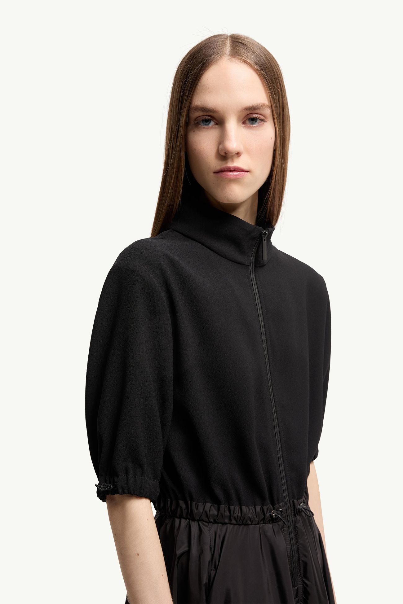 Robe midi Femmes Noir Moncler 5