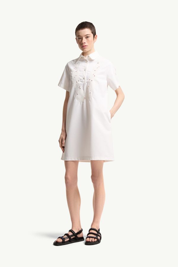 女士刺绣衬衫连衣裙 女士 白色 Moncler 0