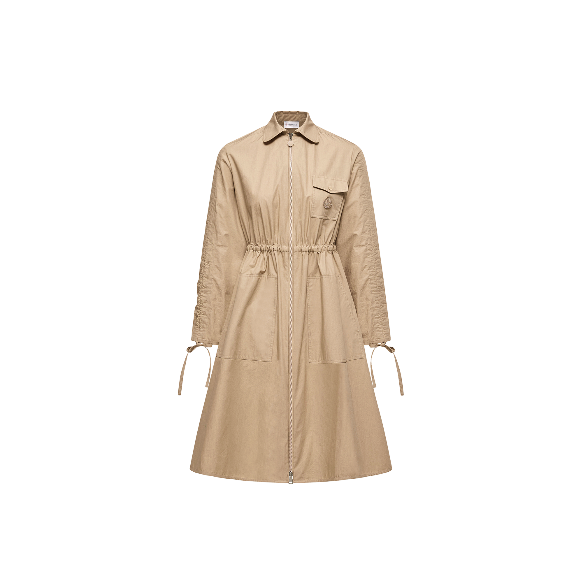 Moncler Collection - Women - Shirt Dress - Size 40 - Beige