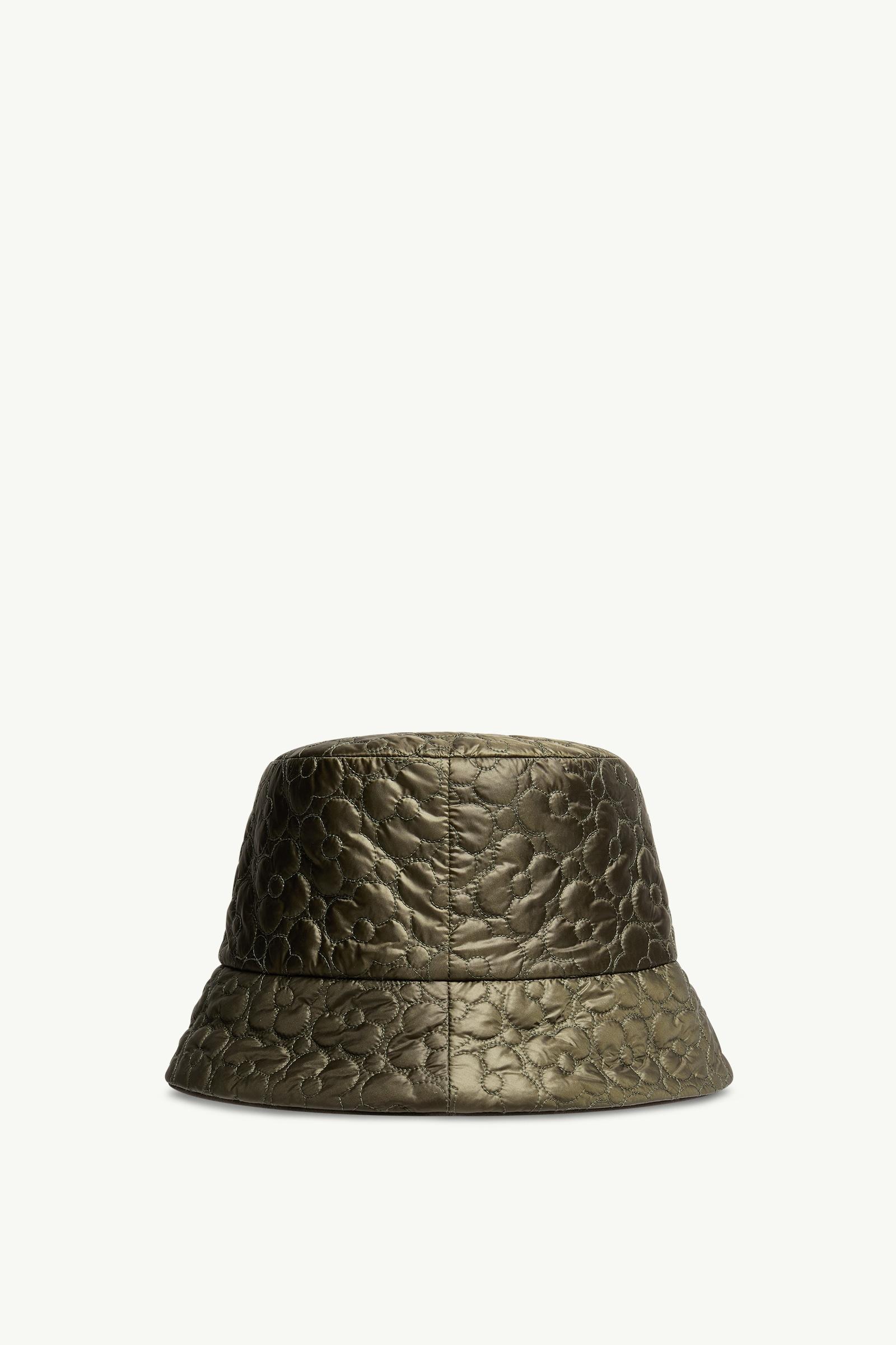Olive Green Reversible Padded Bucket Hat - Hats & Beanies for