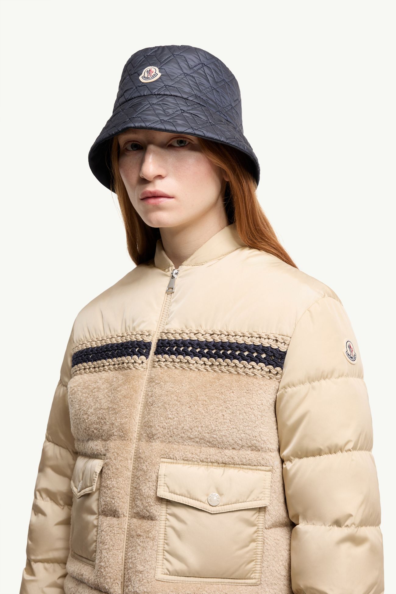 리버서블 버킷햇 여성 다크 블루 Moncler 1