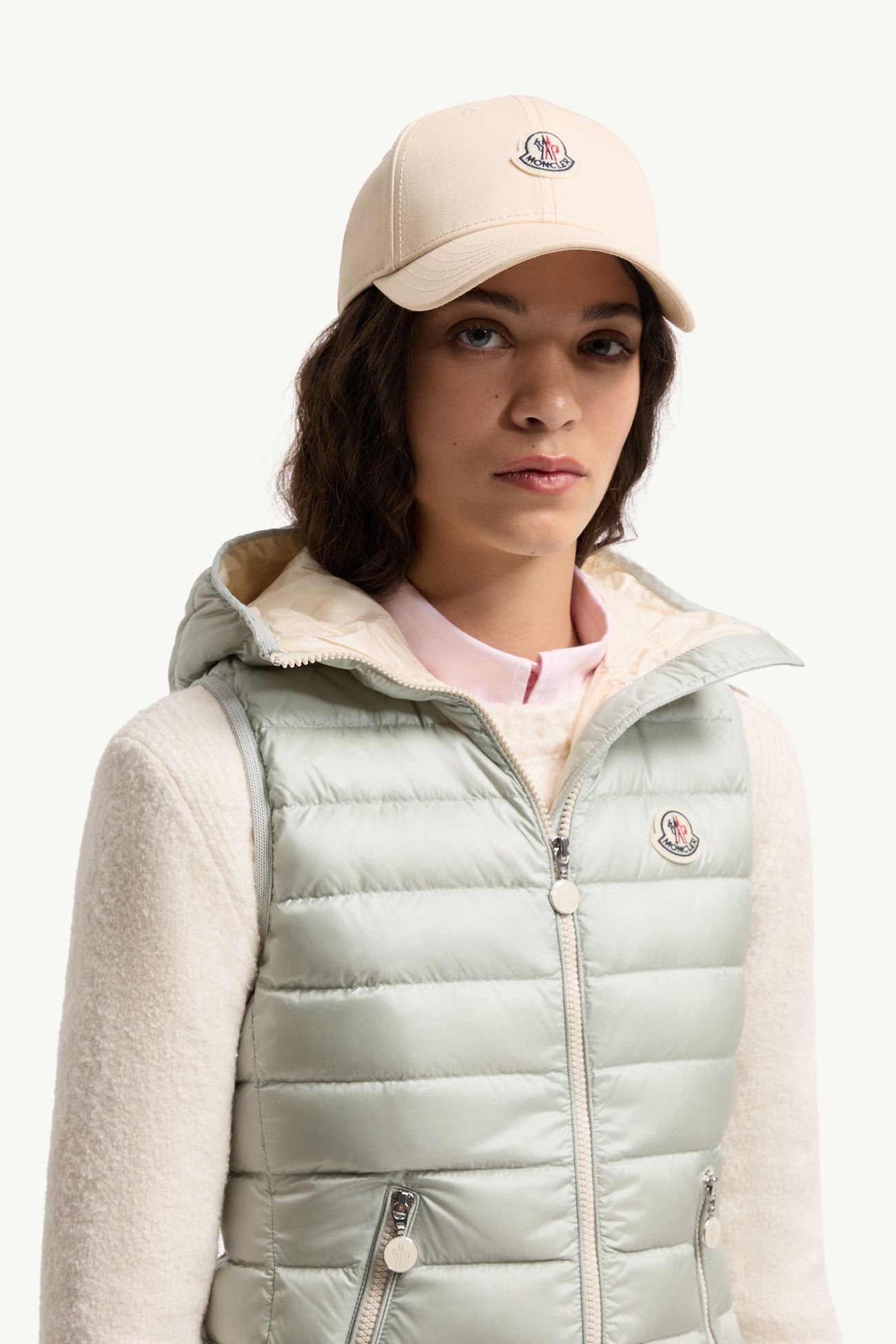 キャップ レディース ホワイトアイボリー Moncler 1