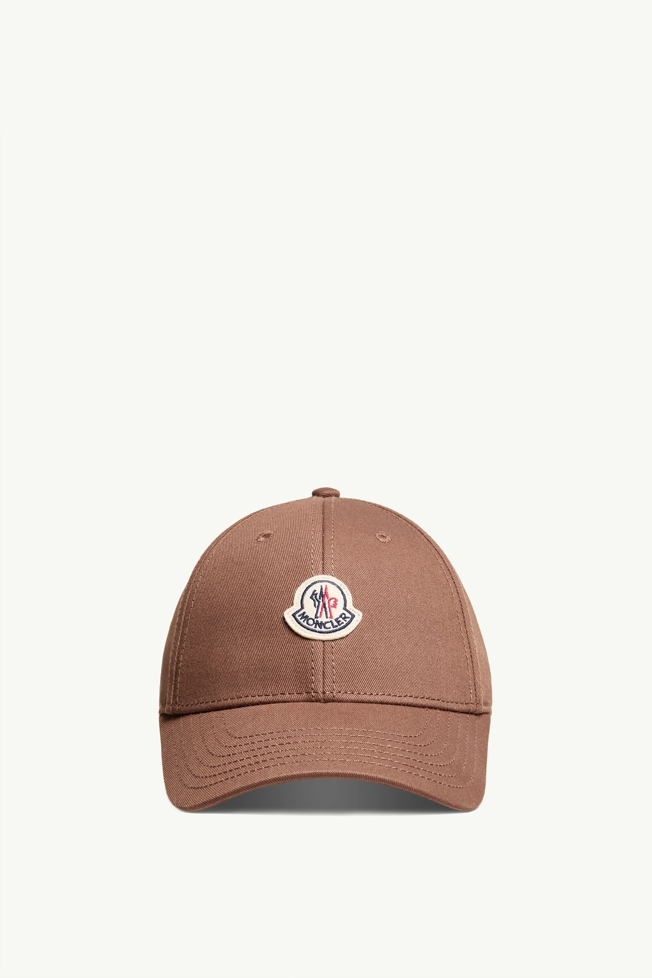 Casquette en gabardine Femmes Marron Moncler 0