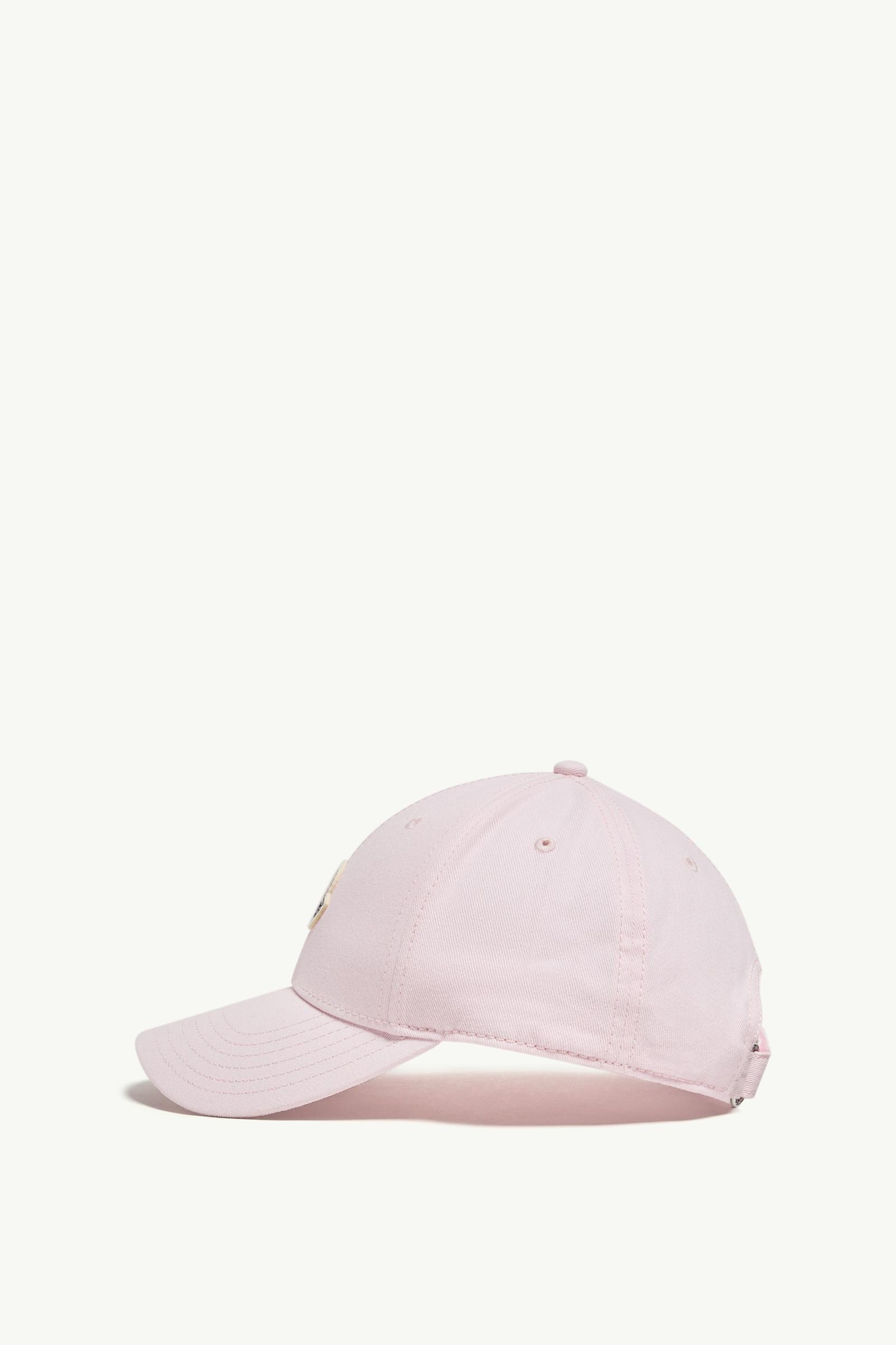 Light Pink Gabardine Baseball Cap - Hats & Beanies for Women