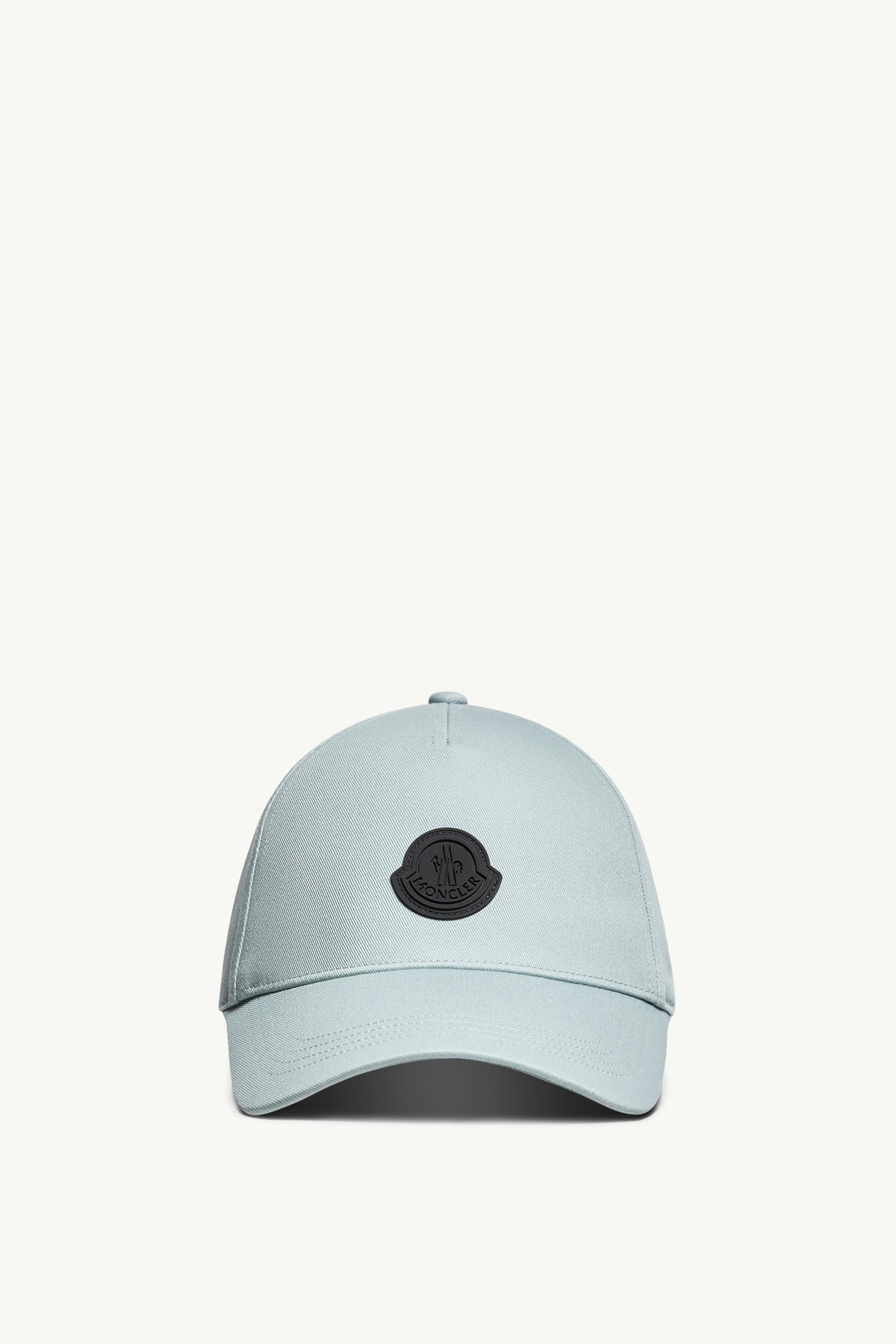 棉質華達呢棒球帽 女士 水綠色 Moncler