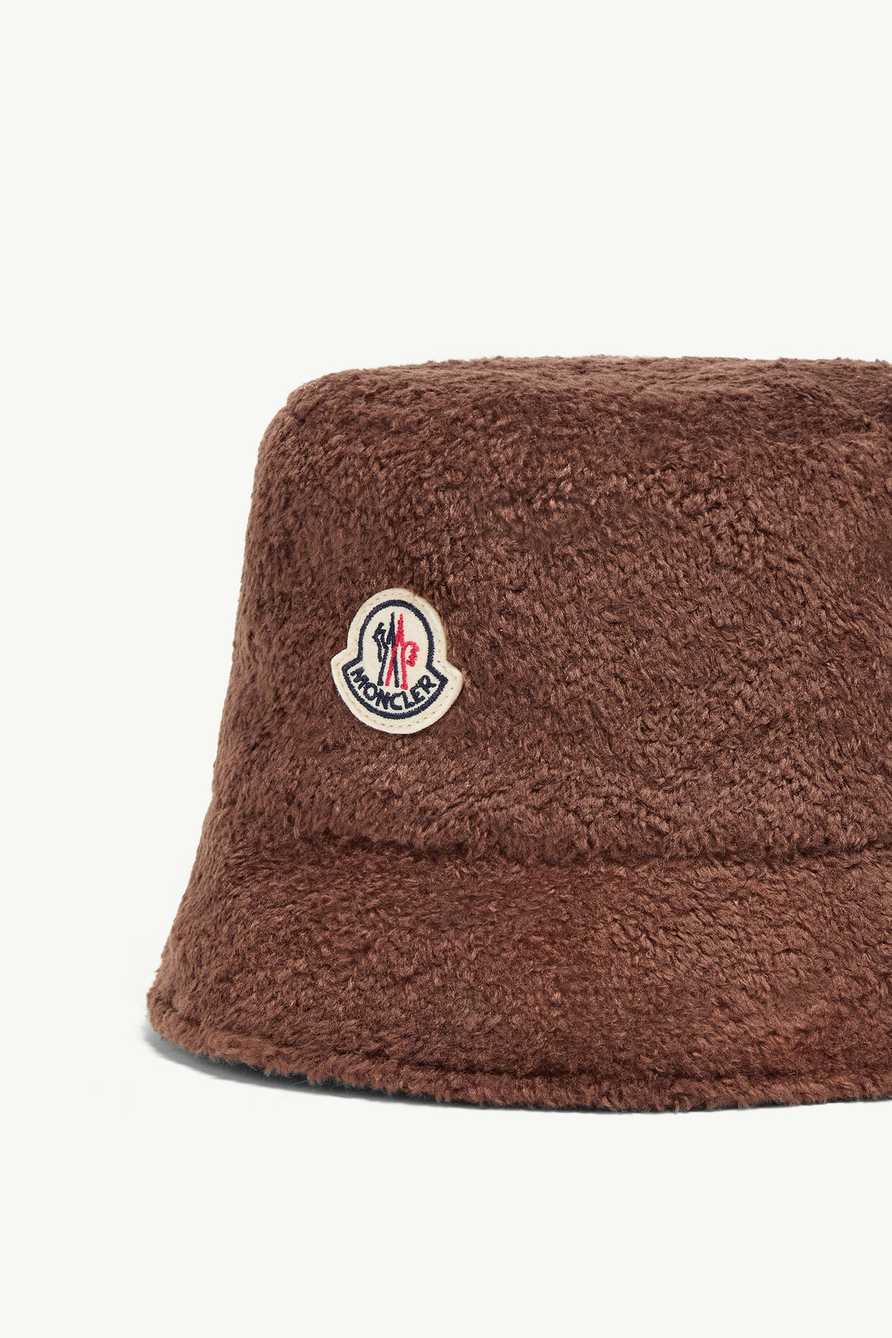 Cappello bucket effetto teddy Donna Marrone Moncler 2