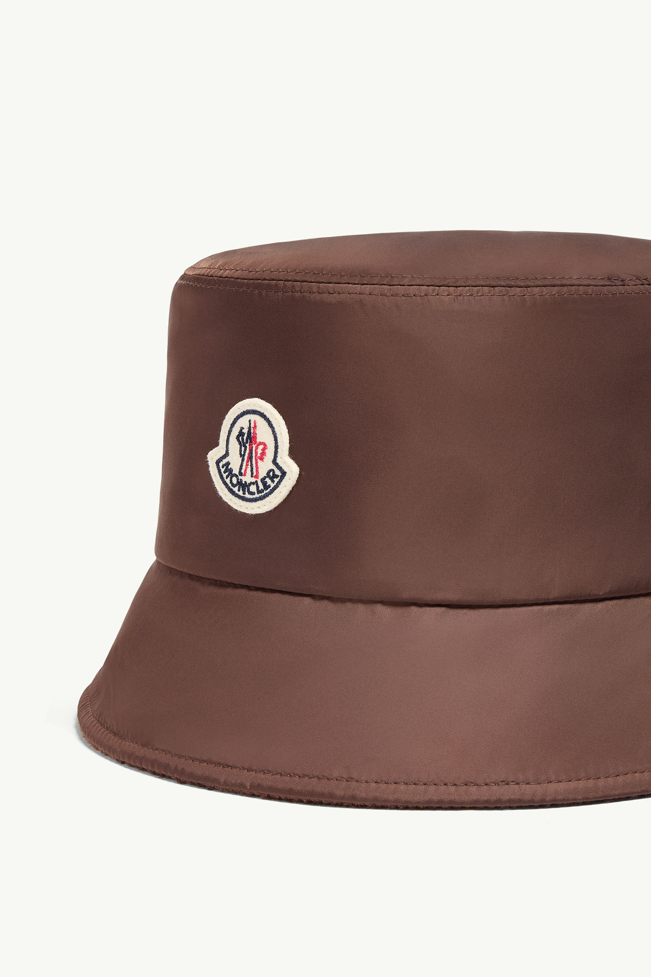 Cappello bucket effetto teddy Donna Marrone Moncler 5
