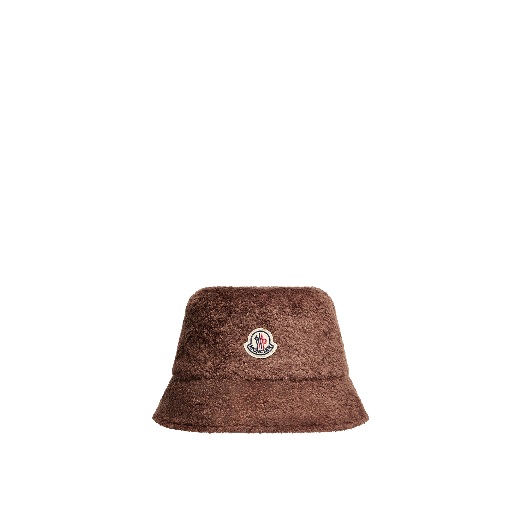 Moncler   Teddy Bucket Hat for Women in Brown, Size: L