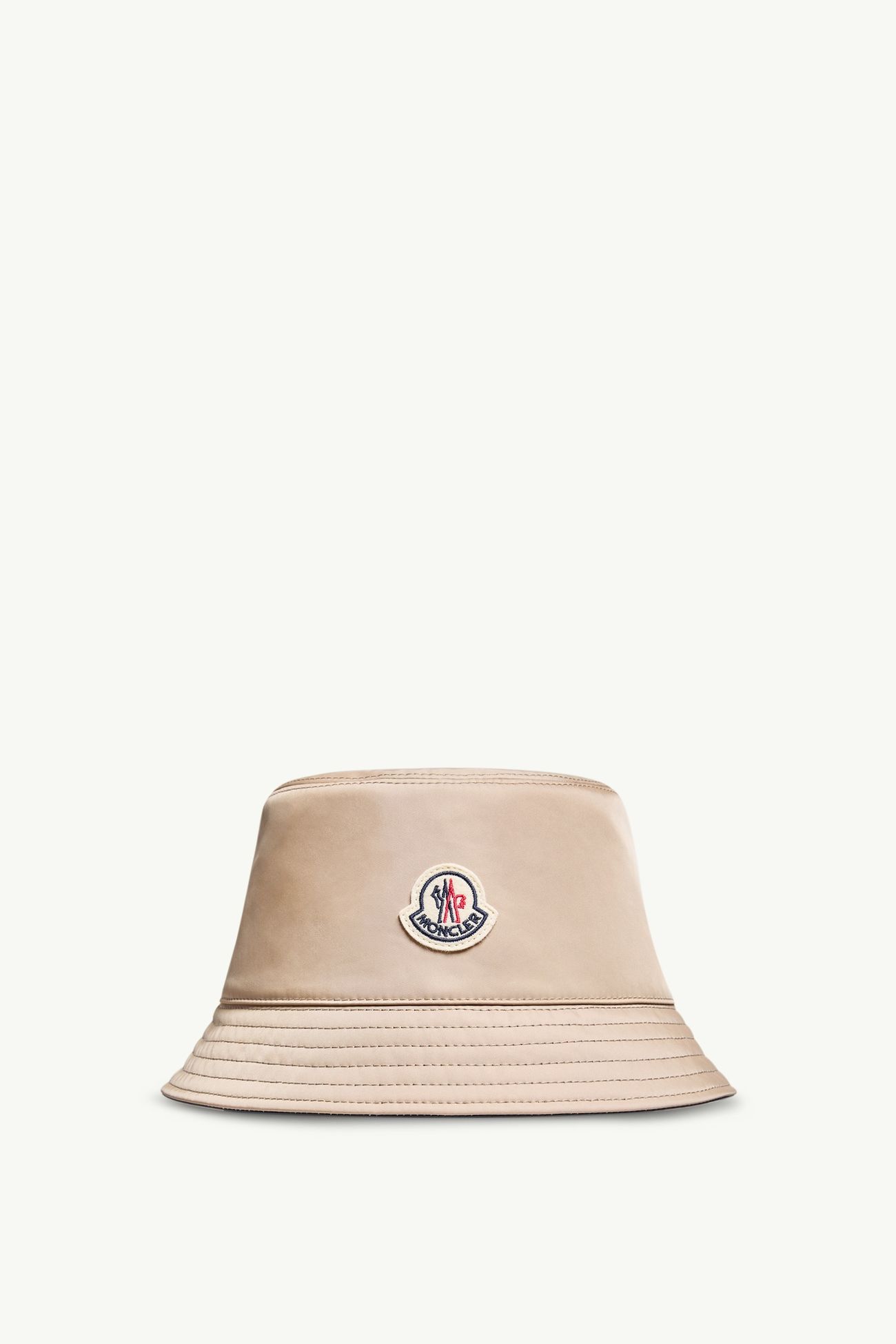 Wendbarer Fischerhut Damen Hellbeige Moncler 0