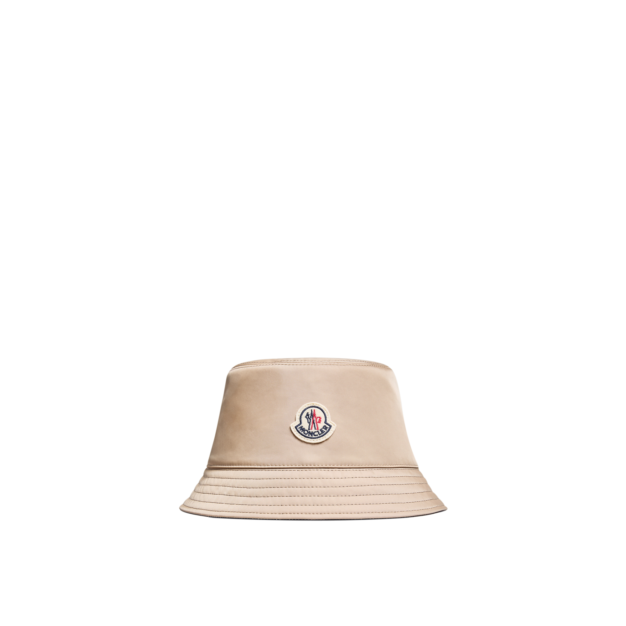 Moncler   Reversible Bucket Hat for Women in Beige, Size: L