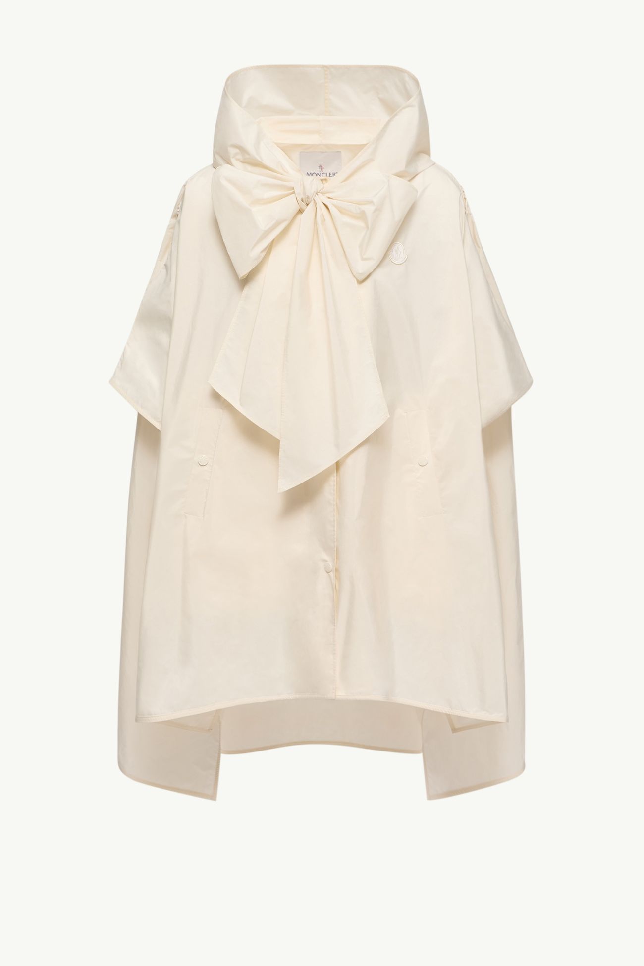 Lightweight Taffeta Cape Women White Moncler 2