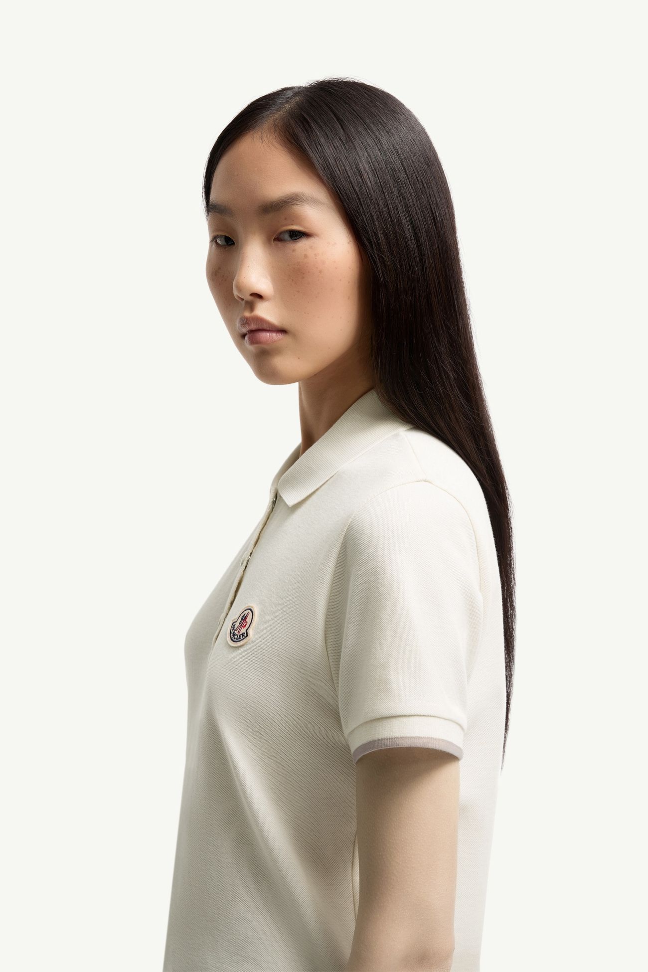 ホワイト ポロシャツ : トップ＆Tシャツ 向けの レディース | モンクレール