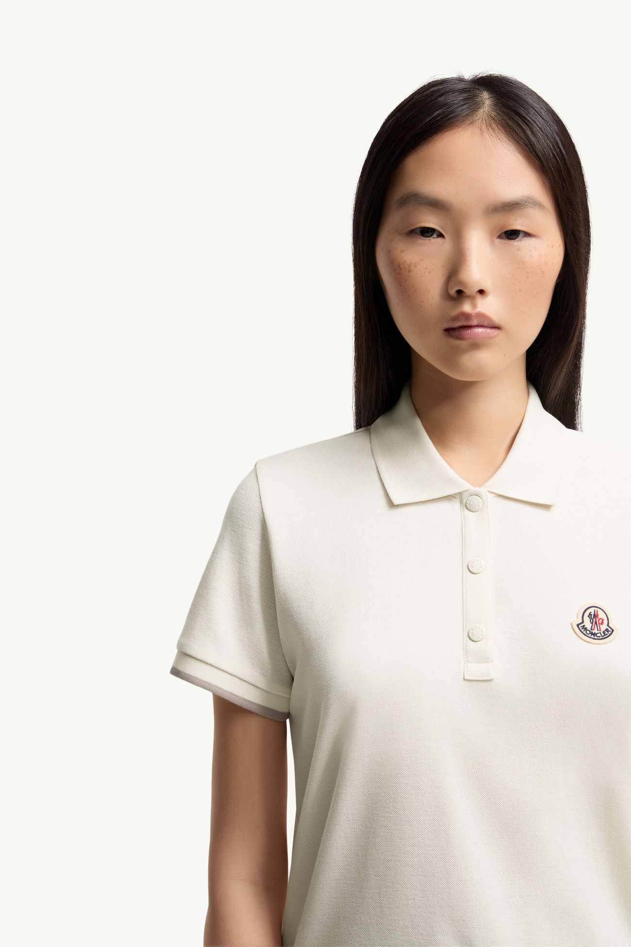 ホワイト ポロシャツ : トップ＆Tシャツ 向けの レディース | モンクレール