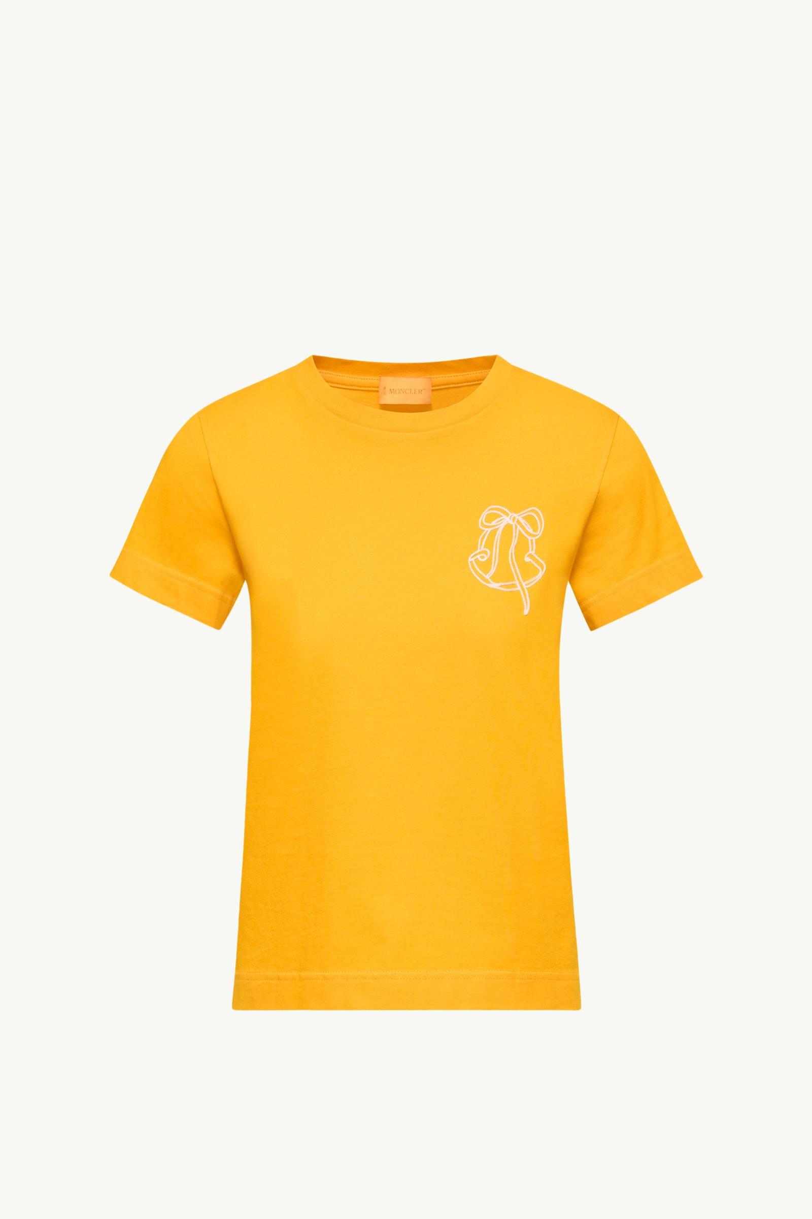 イエロー Tシャツ : トップ＆Tシャツ 向けの レディース | モンクレール