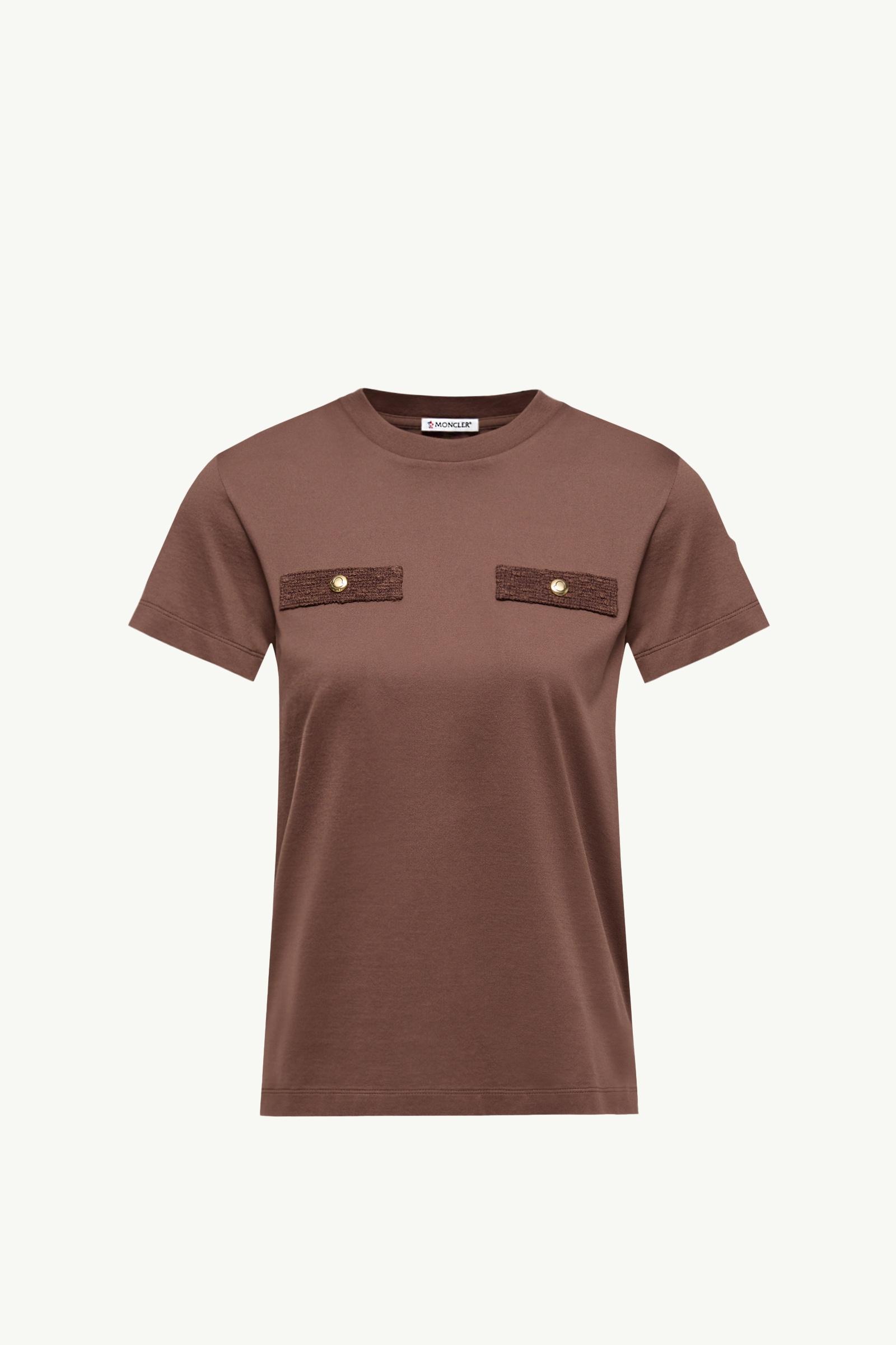 ブラウン Tシャツ : トップ＆Tシャツ 向けの レディース | モンクレール