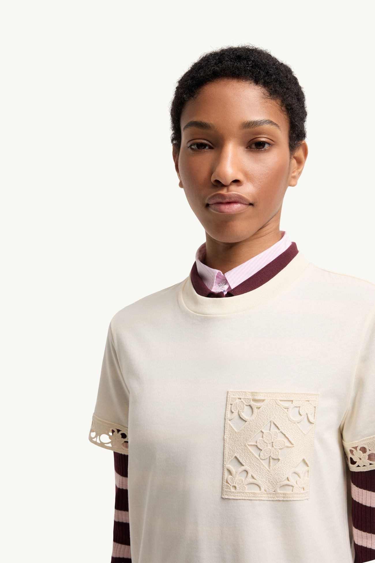 Tシャツ レディース ホワイト Moncler 5