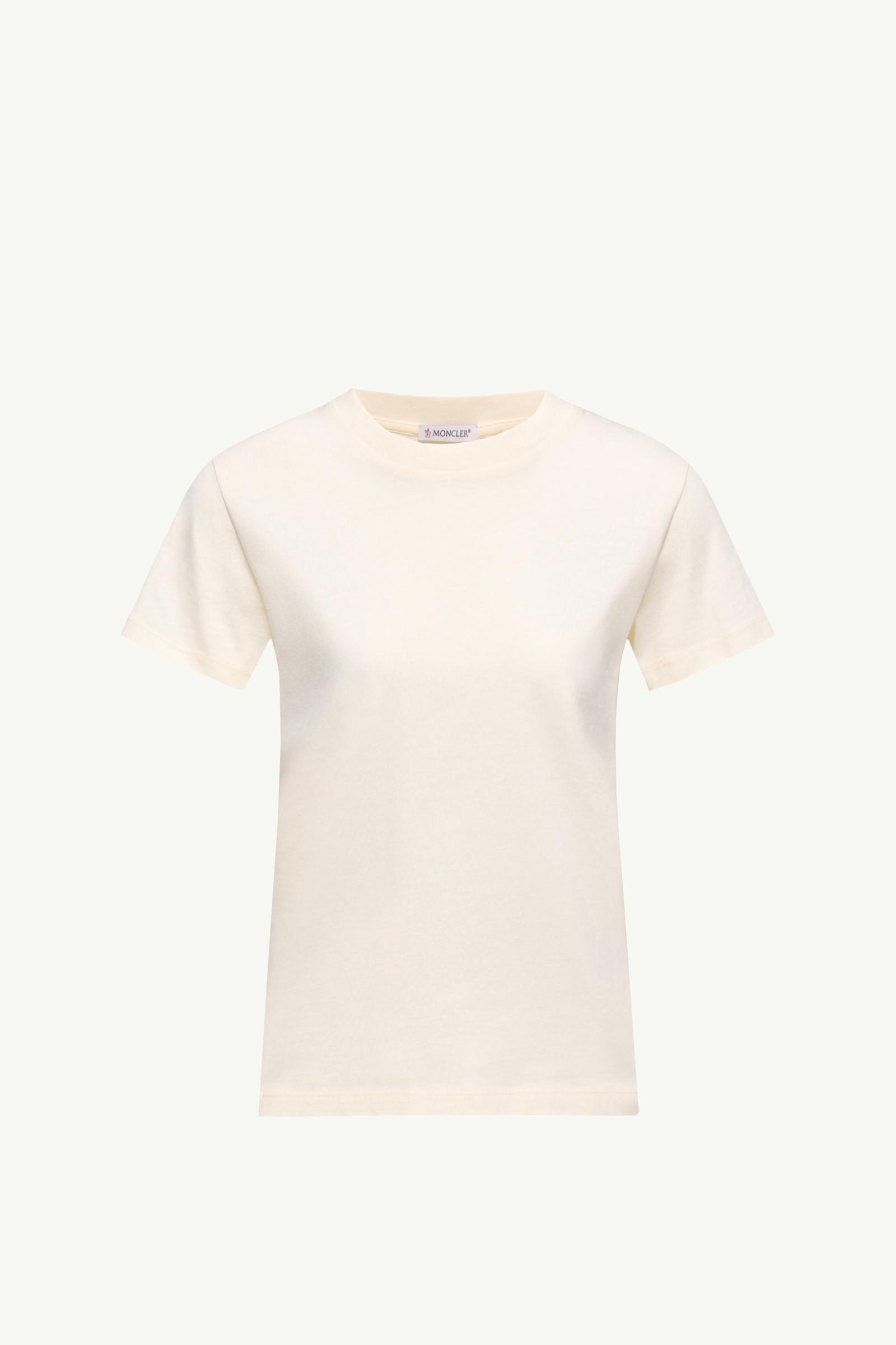 ホワイト Tシャツ : トップ＆Tシャツ 向けの レディース | モンクレール