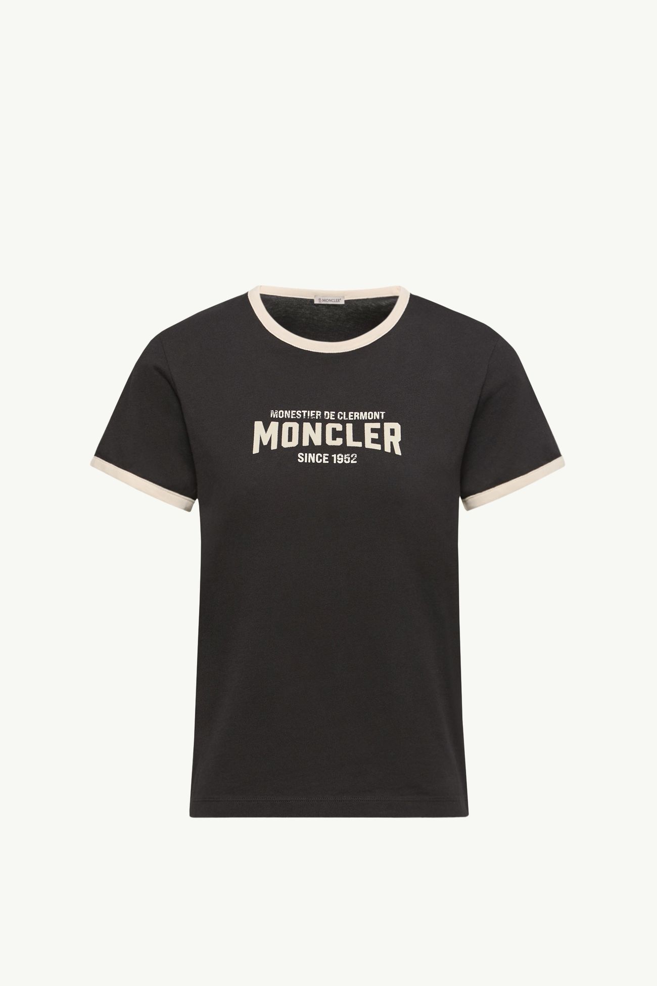 ブラック Tシャツ : トップ＆Tシャツ 向けの レディース | モンクレール