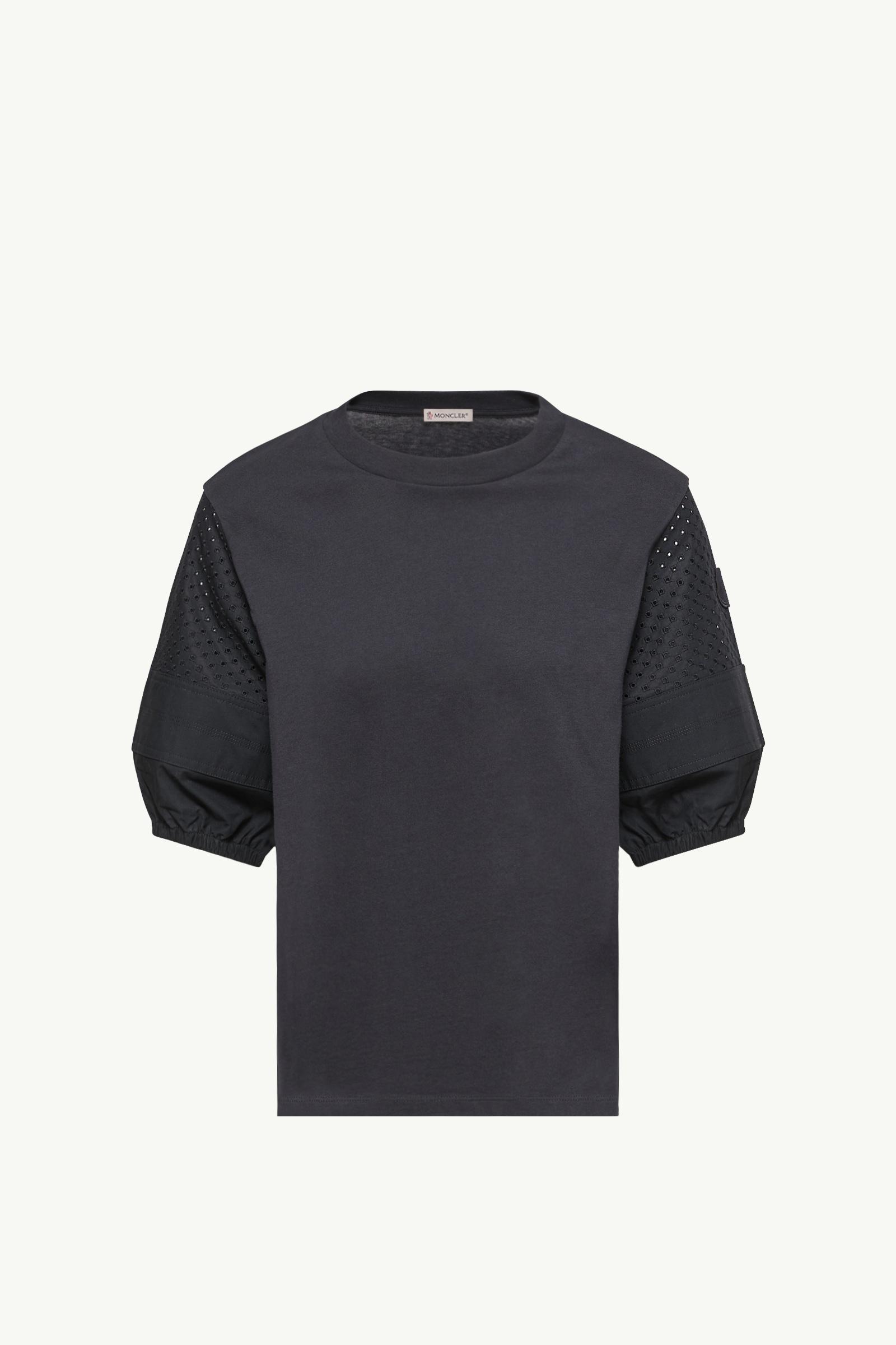 Cotton Jersey San Gallo T-Shirt Women Navy Blue Moncler, 1 of 0