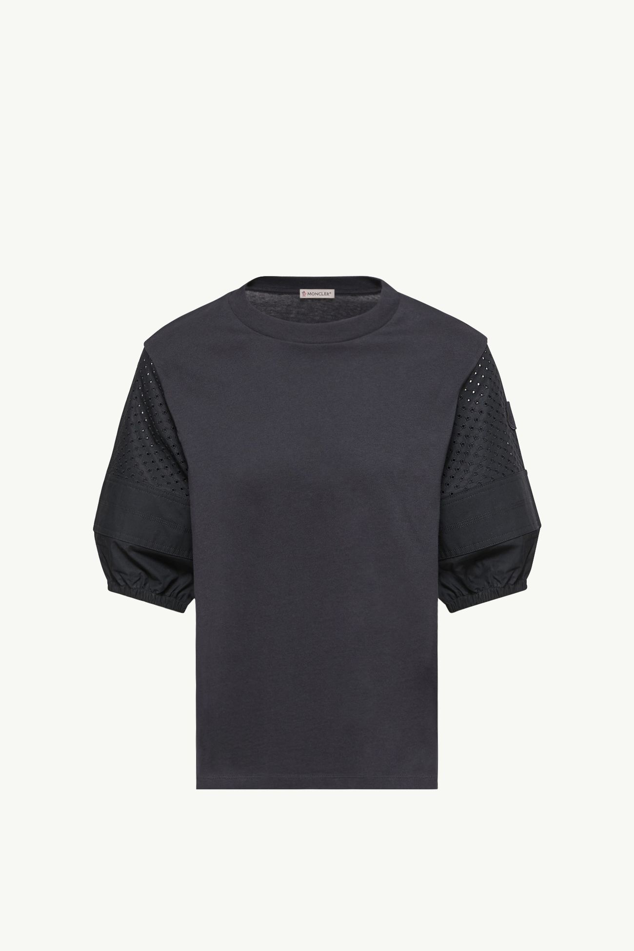 T-shirt en jersey de coton San Gallo Femmes Bleu marine Moncler 2