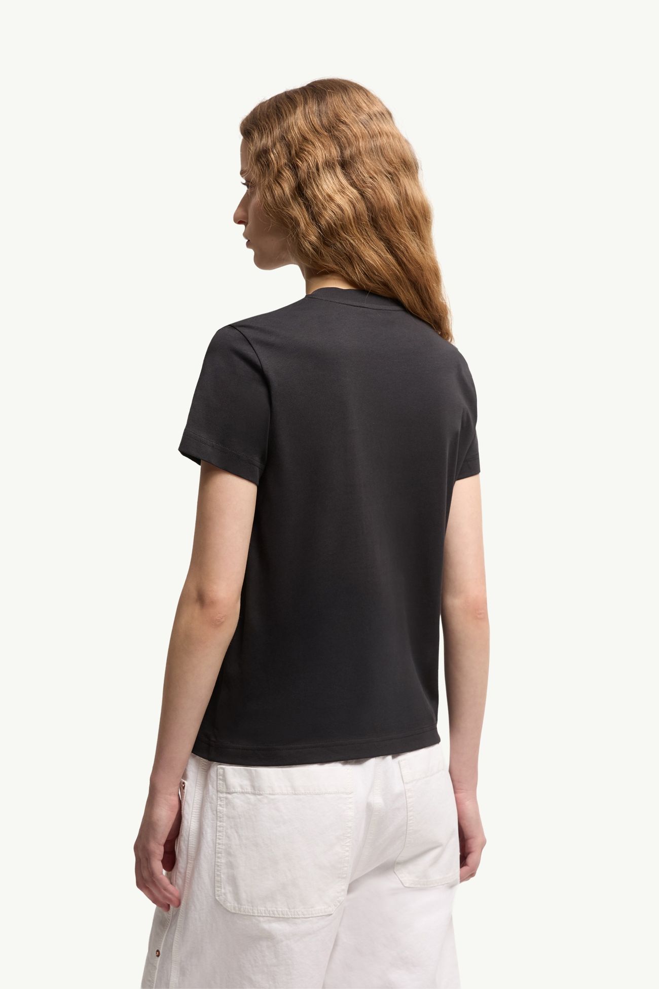 Tシャツ（3枚入） レディース ブラック  &  ホワイト & ピンク Moncler 4