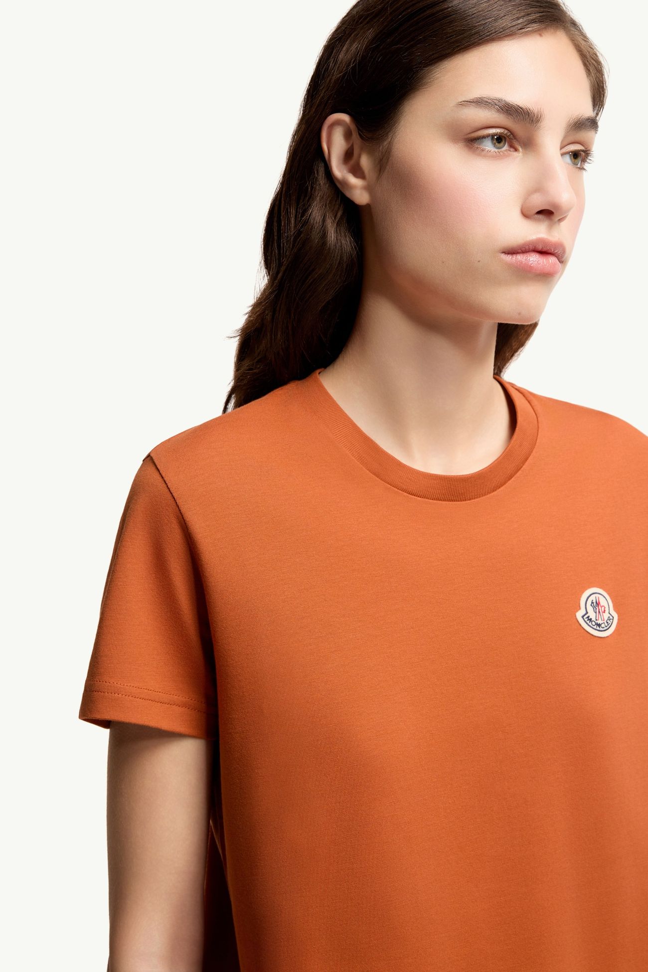 Tシャツ（3枚入） レディース ホワイト & ブラック & バーガンディ Moncler 5