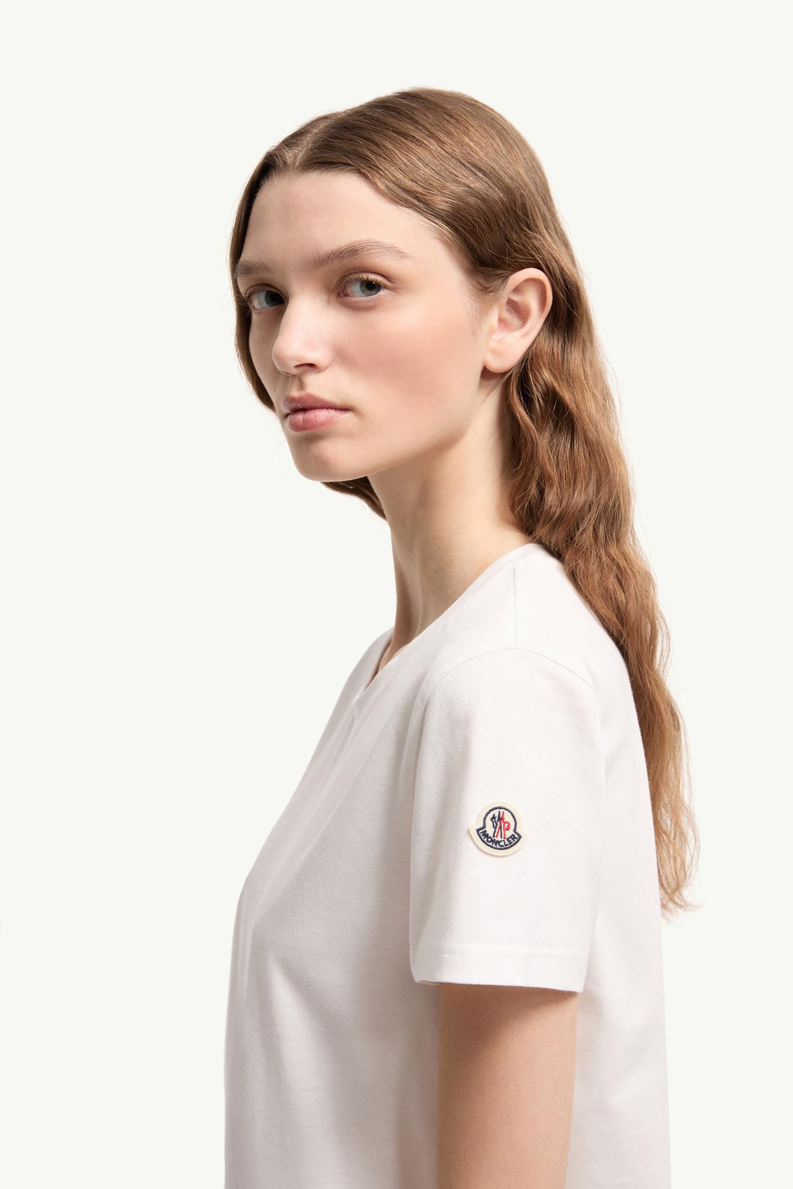 MONCLER モンクレール オフホワイト半袖TシャツXS