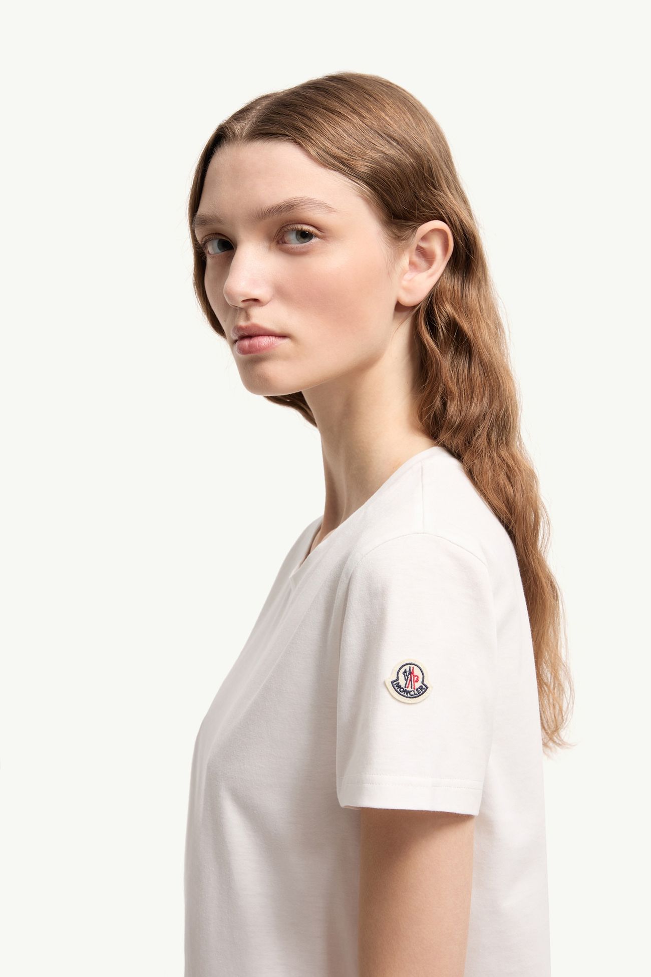 オフホワイト Tシャツ : トップ＆Tシャツ 向けの レディース 