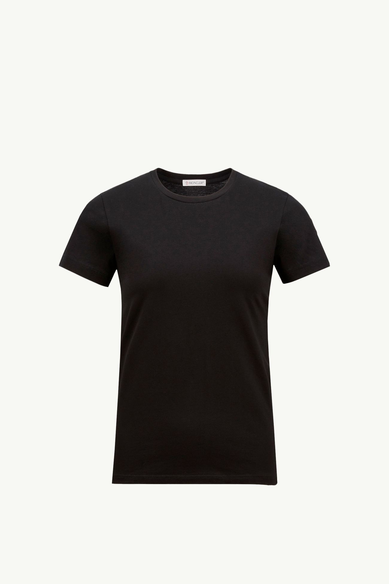 ブラック Tシャツ : トップ＆Tシャツ 向けの レディース | モンクレール