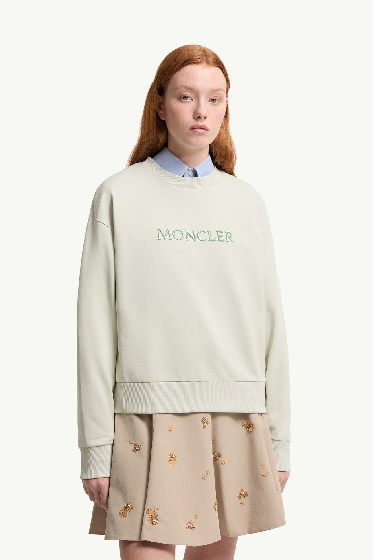 スウェットシャツ レディース ライトグリーン Moncler 3