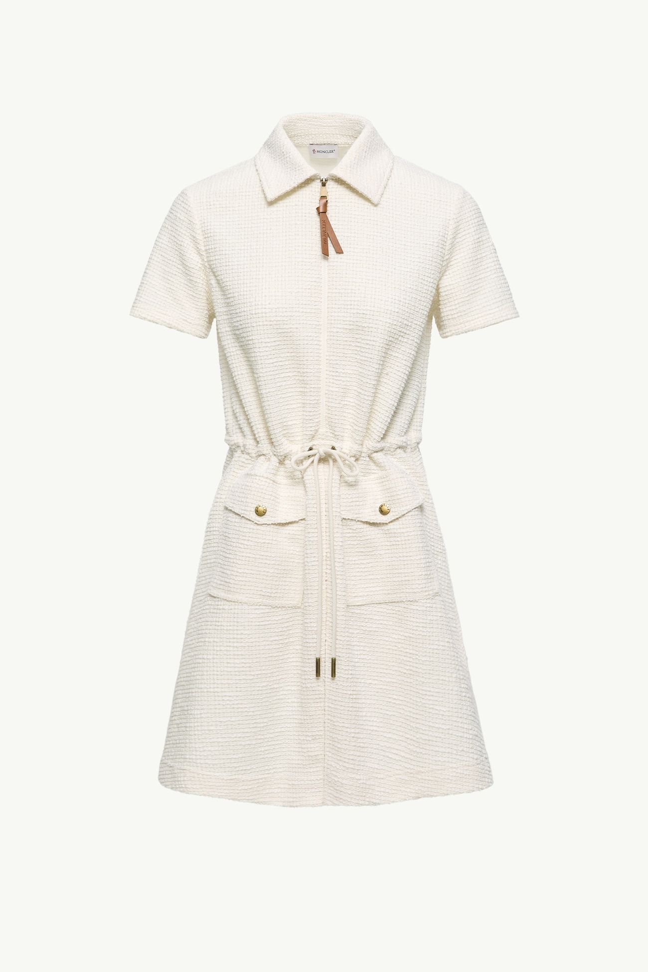 Miniabito bouclé Donna Bianco Moncler 2