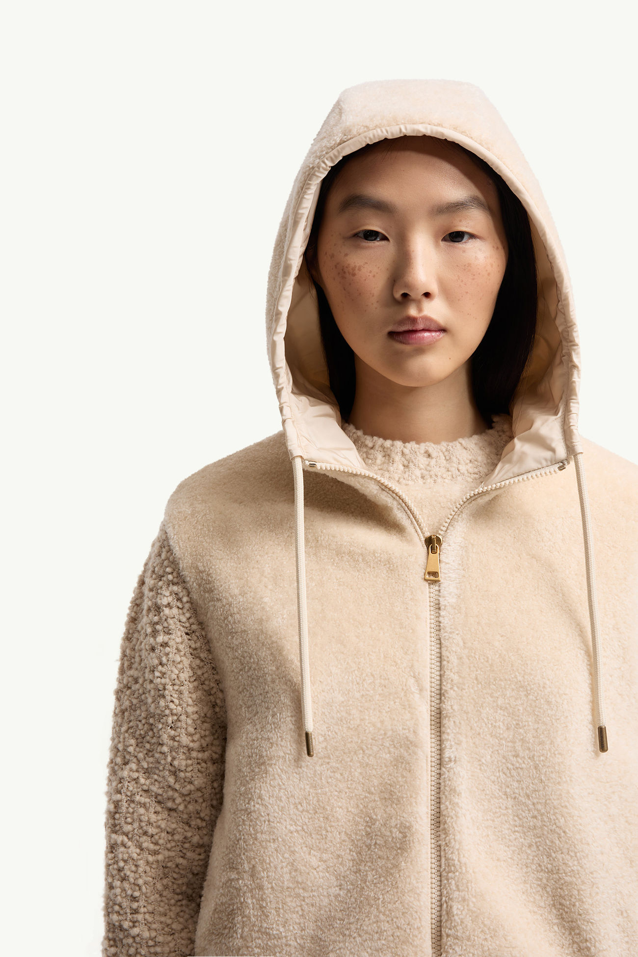 パーカー レディース ホワイトアイボリー Moncler 5