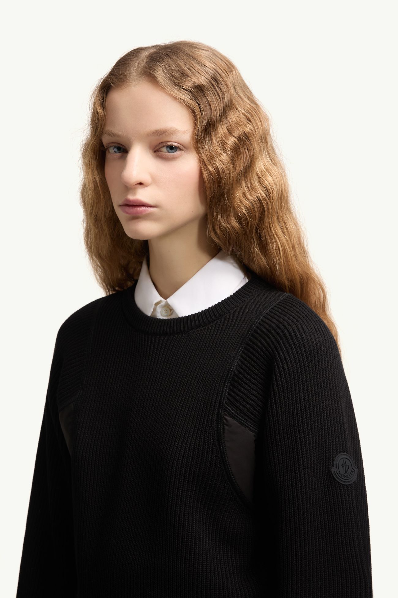 Cotton Sweater Women Black Moncler 1