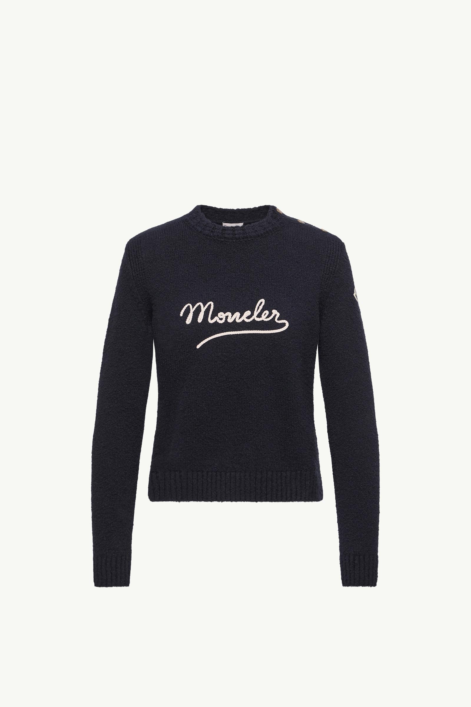 Embroidered Logo Cotton Blend jumper_findInBoutique_image