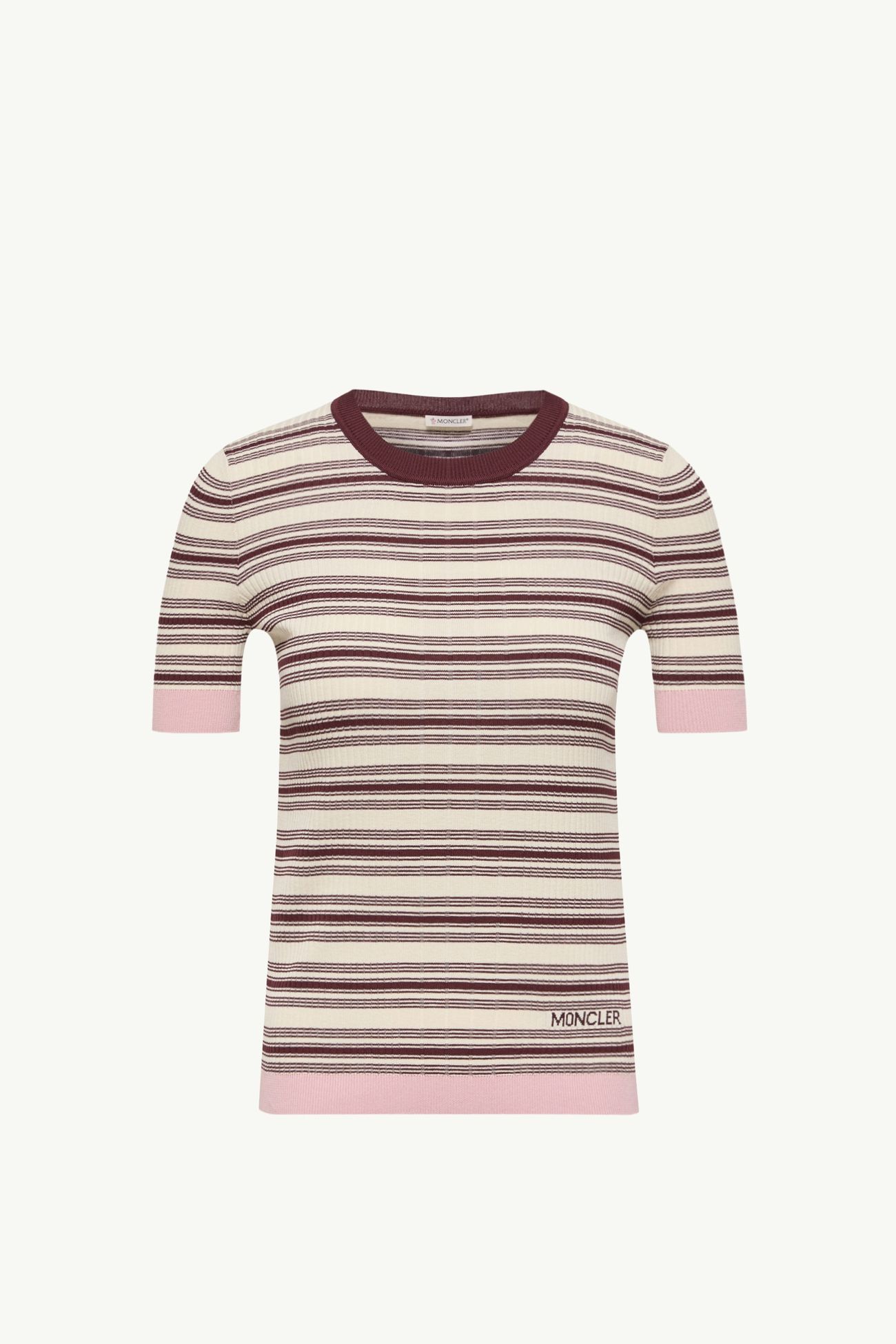 Tシャツ レディース ホワイト & ブラウン Moncler 2