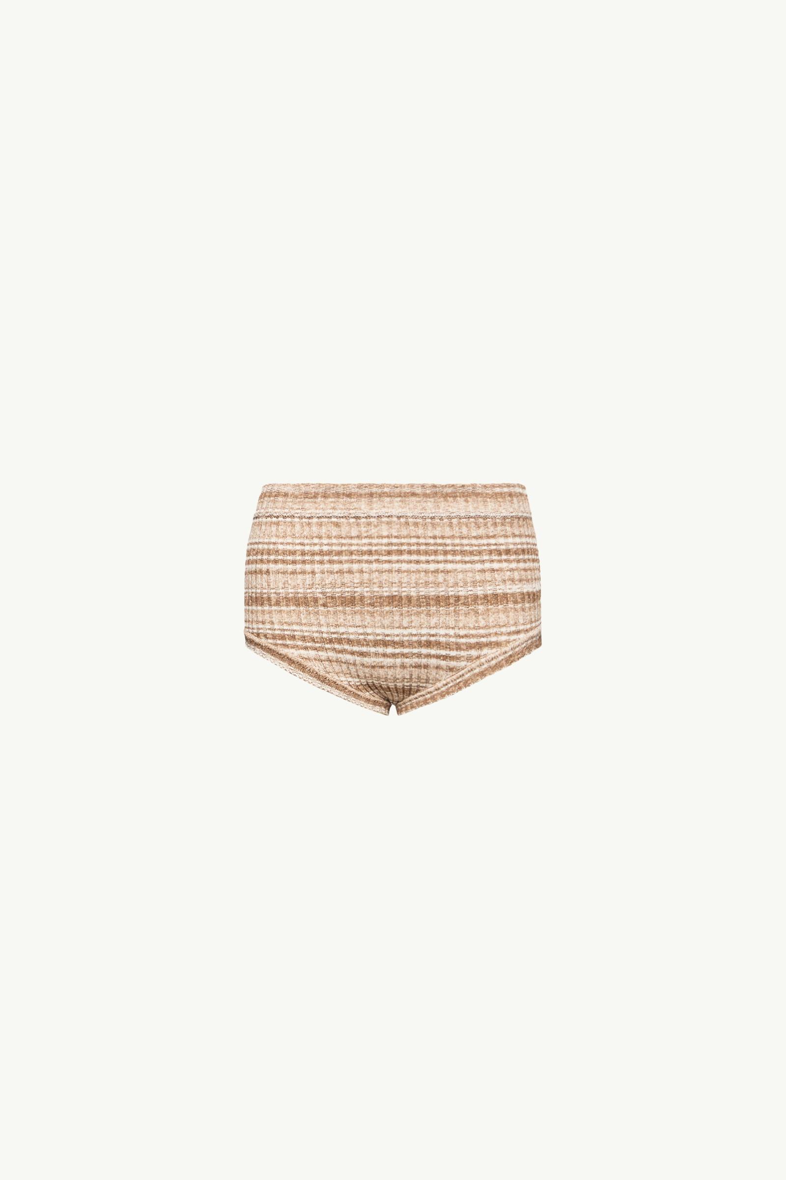 Minishorts a rayas Mujer Beige Claro Moncler, 1 of 0