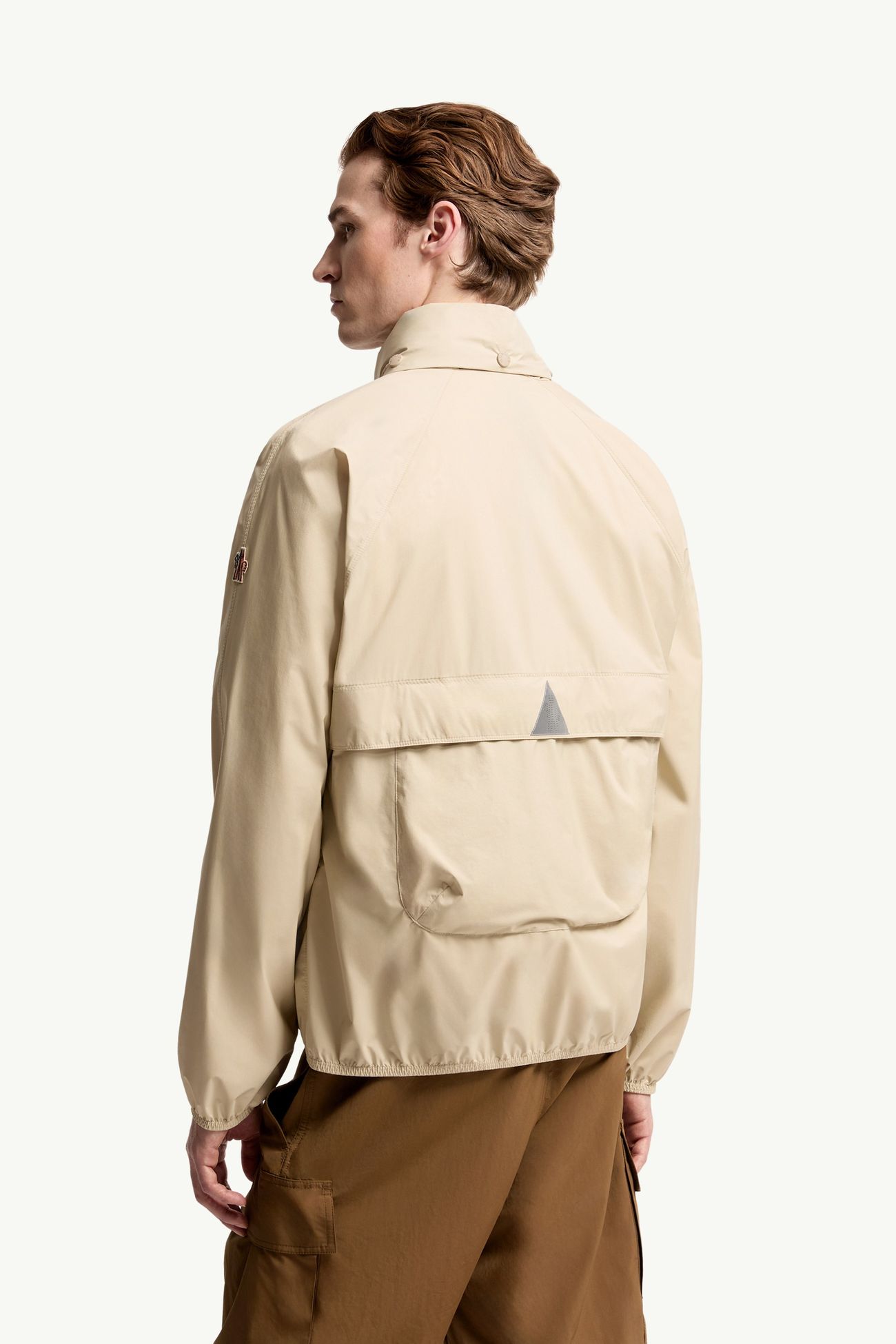 Moder Packable Hooded Jacket Men Light Beige Moncler 4