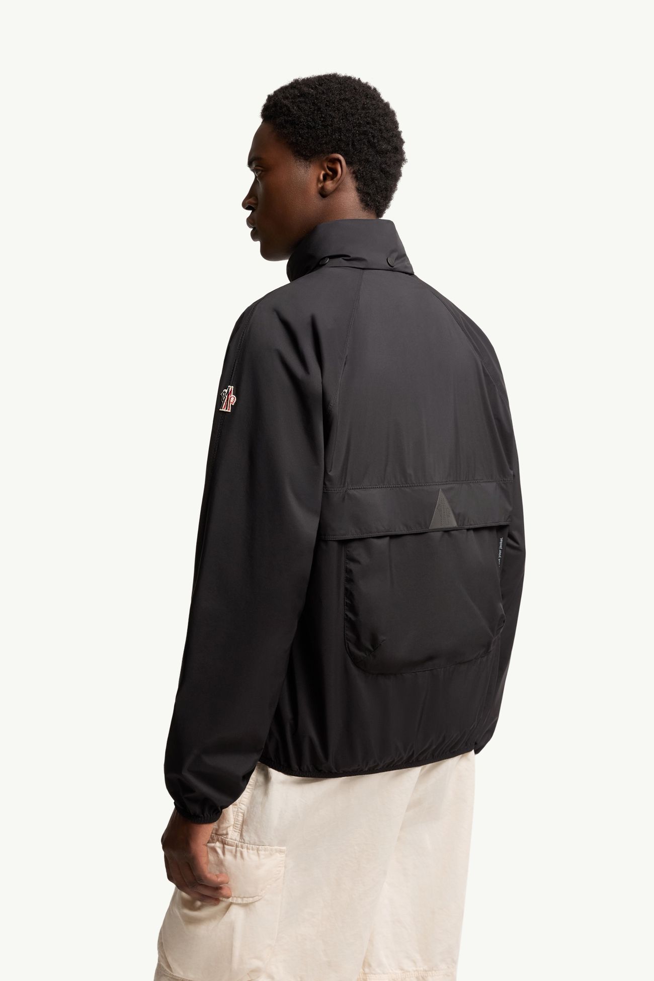 Moder verstaubare Kapuzenjacke Herren Schwarz Moncler 4
