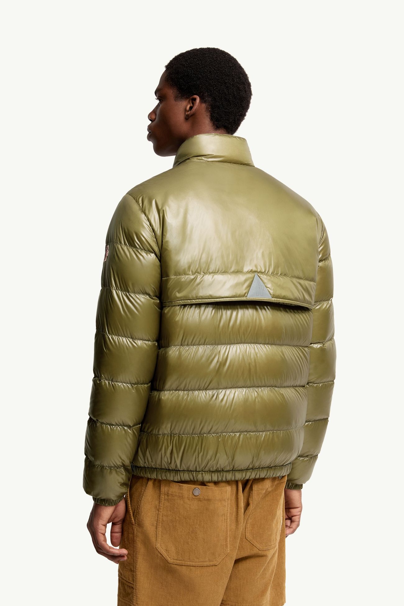 Piumino corto Orres ripiegabile Uomo Verde Oliva Moncler 4