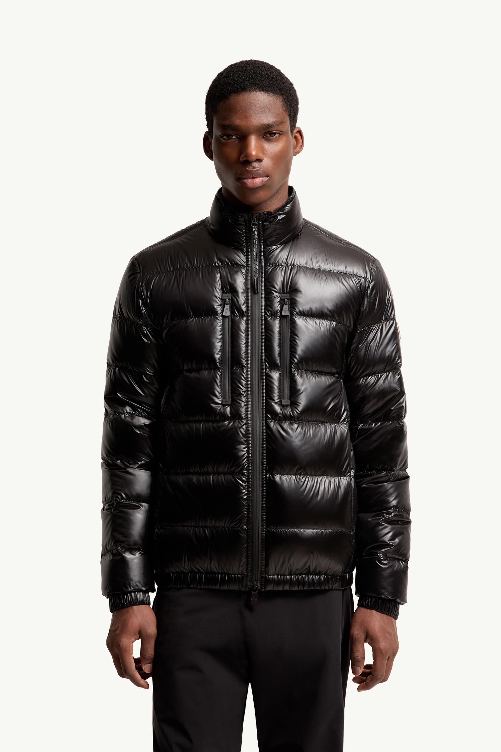 トップス MONCLER XS BLACK Moncler x adidas Originals Beiser Short Down Jacket Black Men's