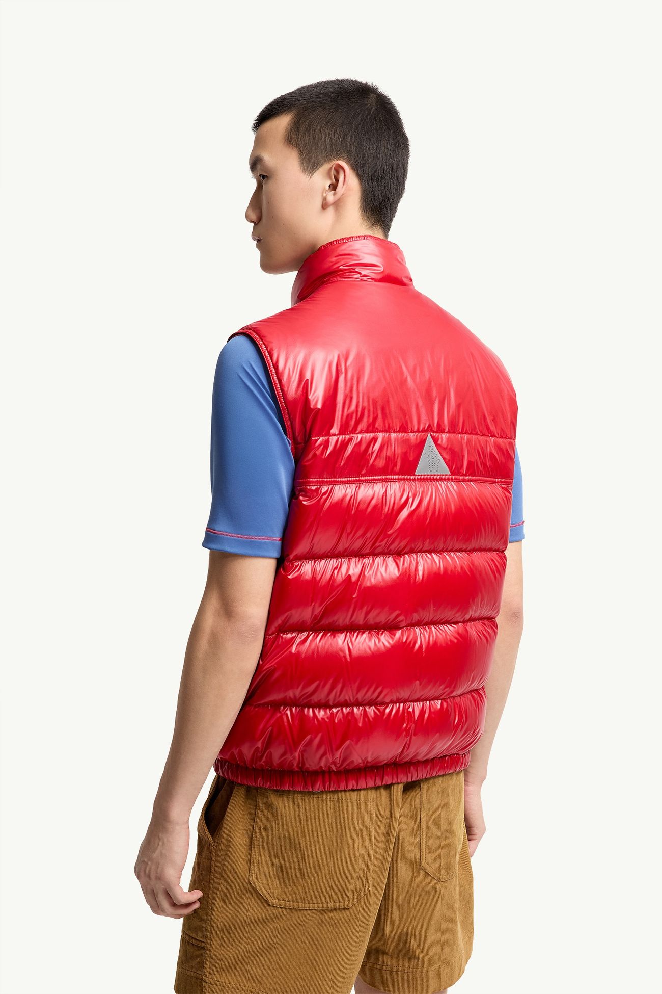 Uychi Packable Down Gilet Men Red Moncler 4