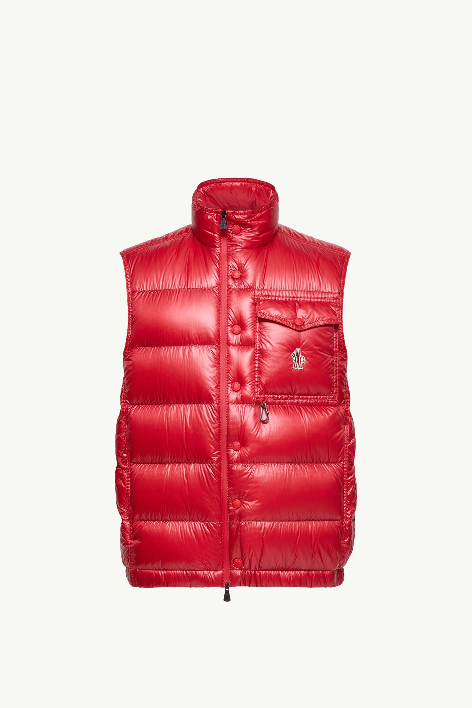 Red Uychi Packable Down Vest - Vests for Men | Moncler US
